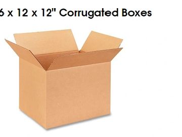 16x12x12 corrugated box