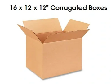 16x12x12 corrugated box