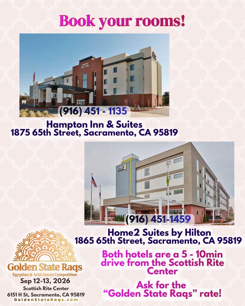 Booking details for Hampton Inn and Home2 Suites near Scottish Rite Center, Sacramento.