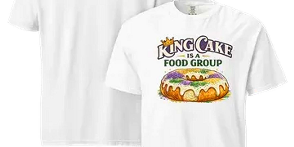 Authentic inspired Louisiana merch with T-shirts, hats, aprons, coffee mugs and more.