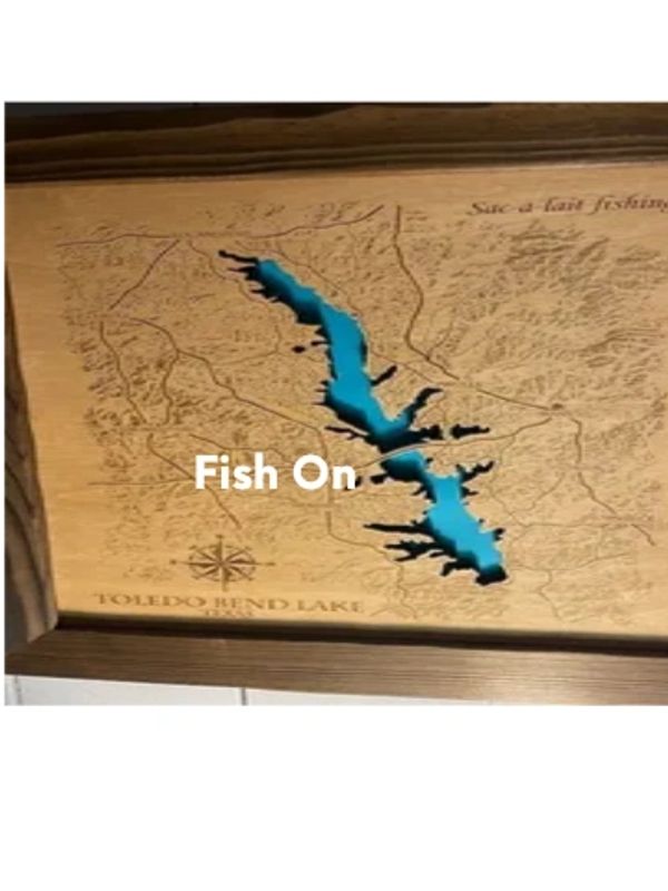 Map of Toledo Bend