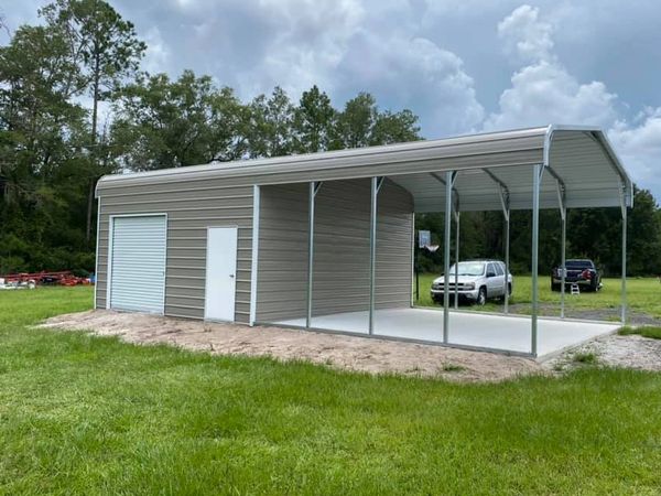 Rounded edges utility building