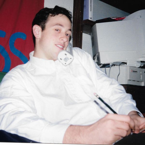 David Weinstein, the music genius, in his younger and more vulnerable years.