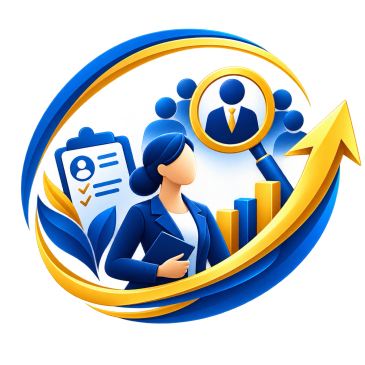 Business growth and recruitment illustration.