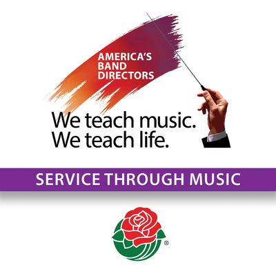 Service Through Music graphic