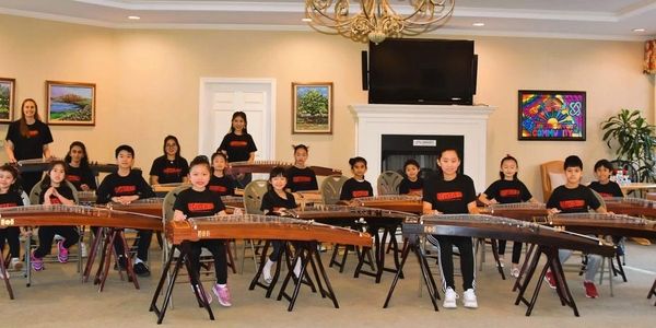 Guzheng students