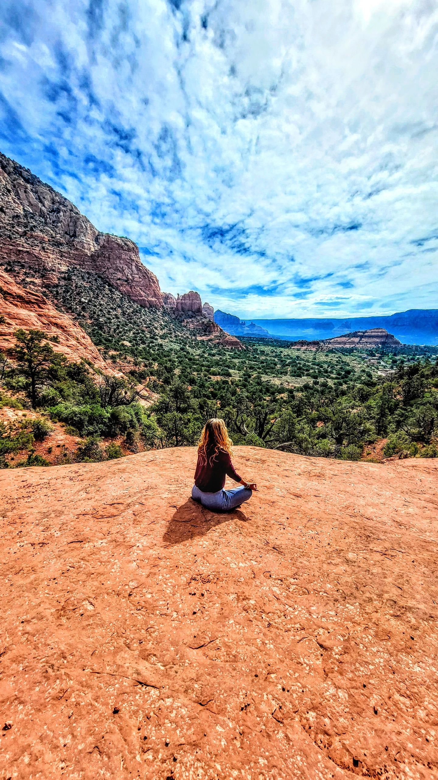 Sedona yoga hike meditation 