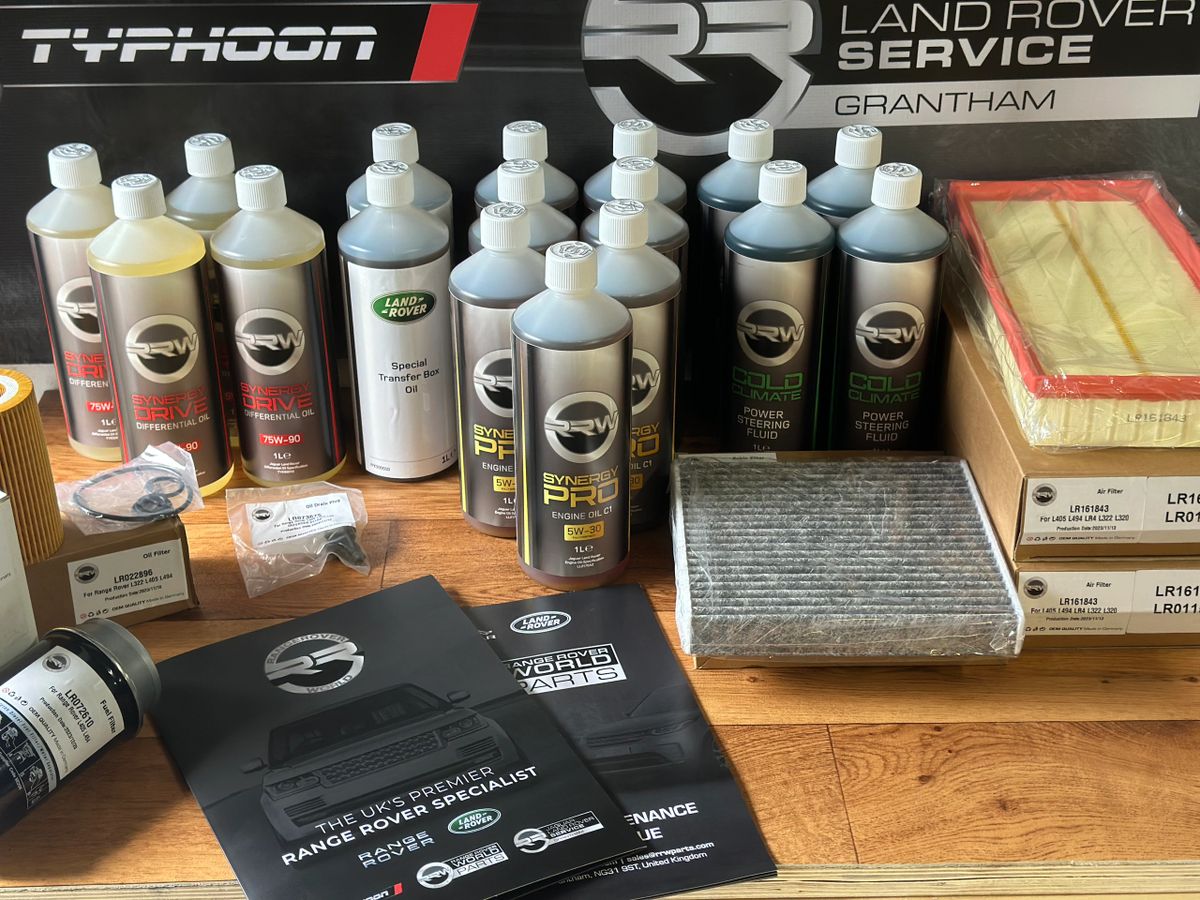 Range Rover L405 Vogue & L494 Sport Service Kits