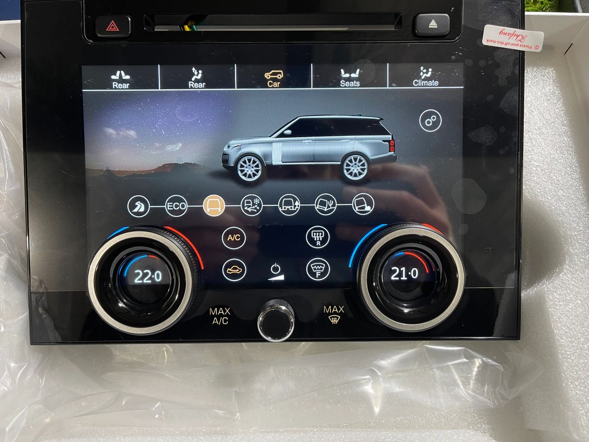 Range Rover L405 Climate Control AC Panel upgrade 2013-2017 WITH DIALS