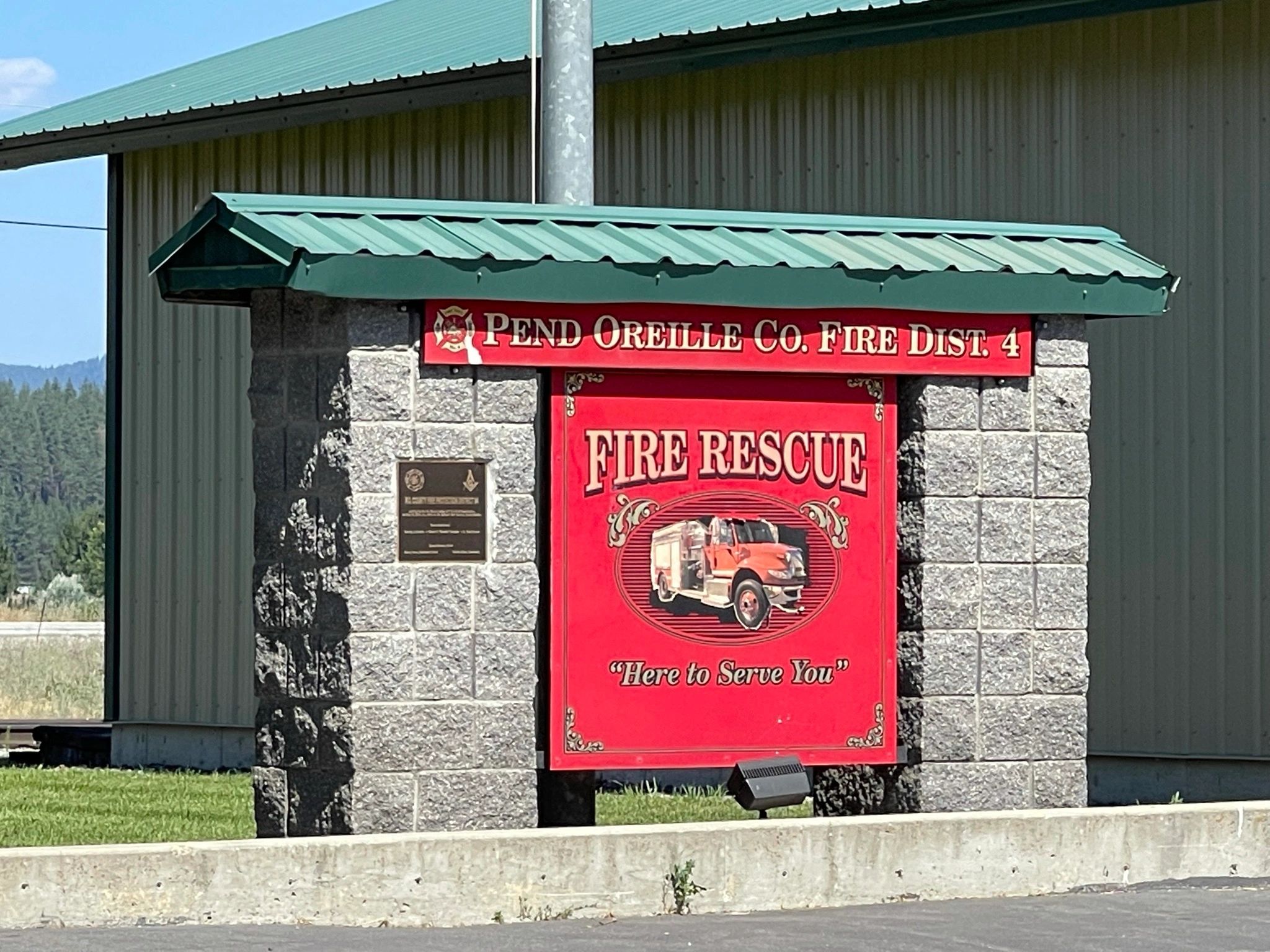 Pend Oreille Fire District 4