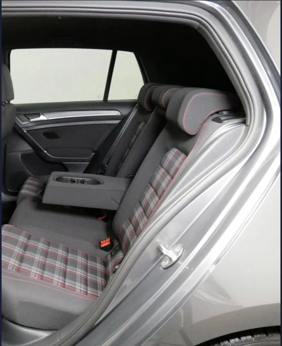 2015+ MK7 GOLF GTI EURO CLOTH REAR HEADREST SET (PAIR)