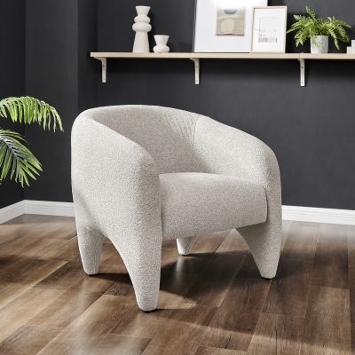 Carol Fabric Accent Arm Chair - Thumbnail 2