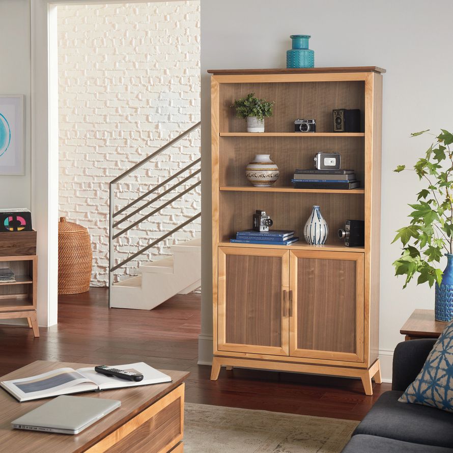 Addison duet Bookcase with Doors