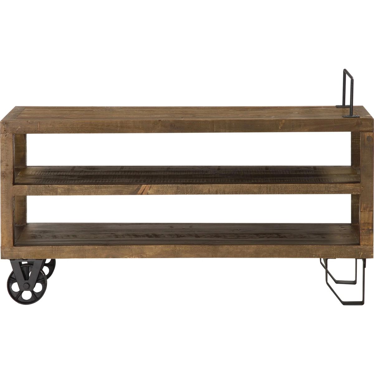 Coalburn Reclaim Wood Media Stand - Thumbnail 4