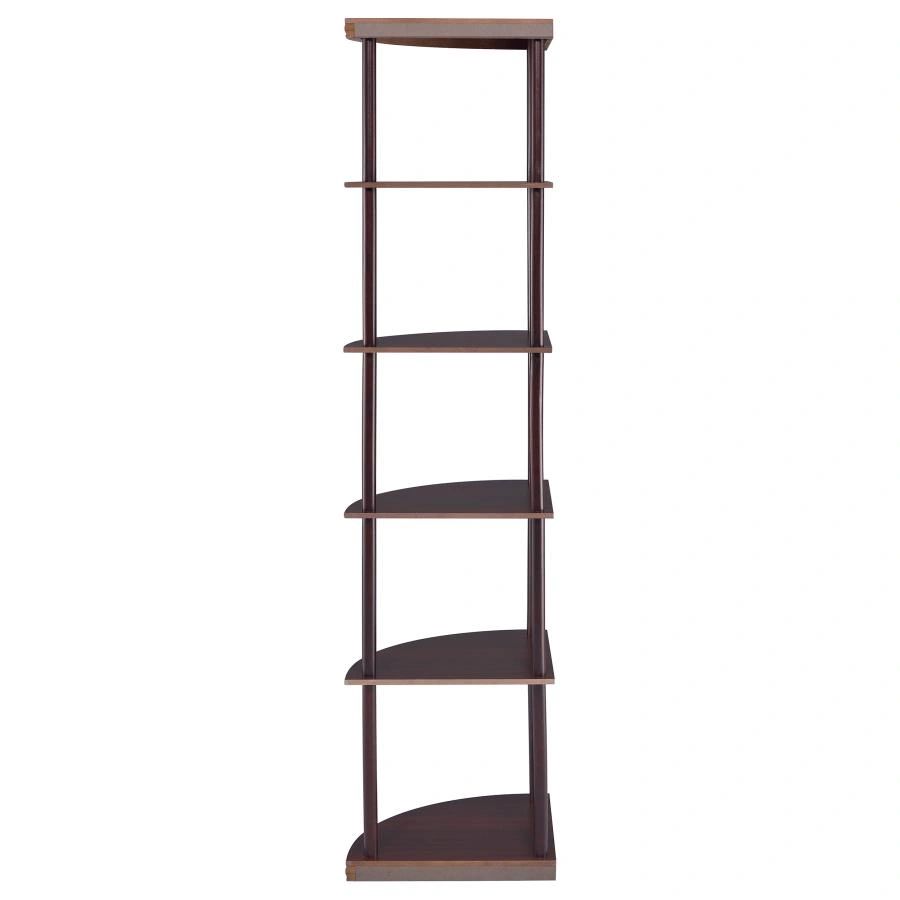 Bonwick 72-inch 5-shelf Corner Bookshelf - Thumbnail 2