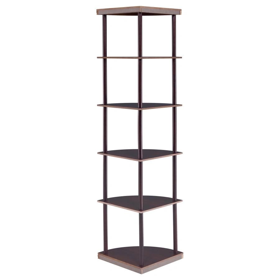 Bonwick 72-inch 5-shelf Corner Bookshelf - Thumbnail 3
