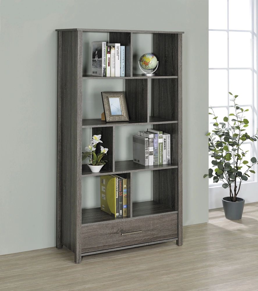 Dylan 68-inch 4-shelf Storage Bookshelf - Thumbnail 3