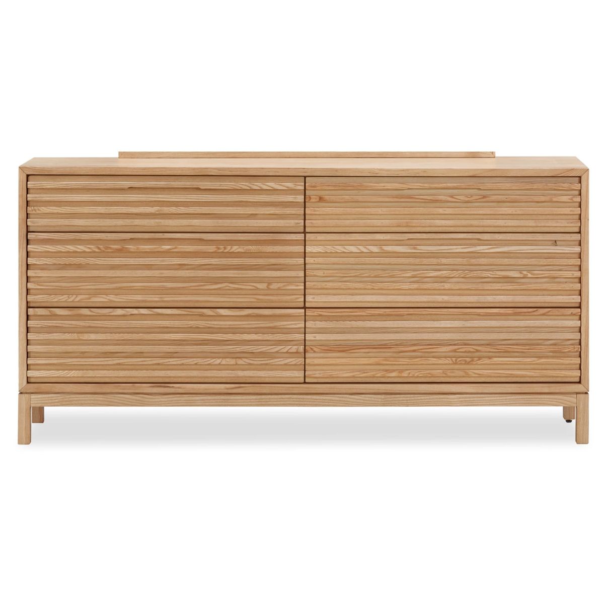 Tanner 6 Drawer Ash Wood Dresser - Thumbnail 2