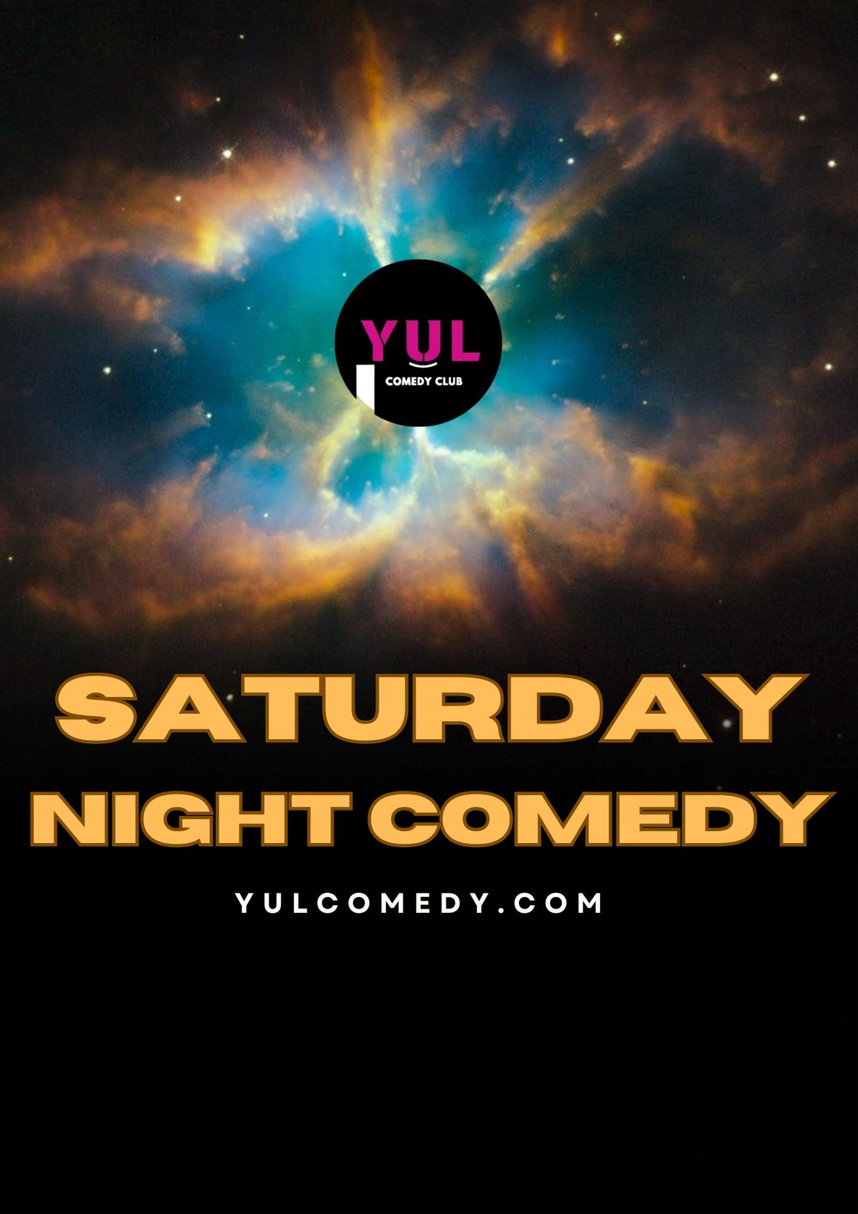 The ultimate Saturday night at YUL Comedy Club, Montreal's premier destination for English comedy! 