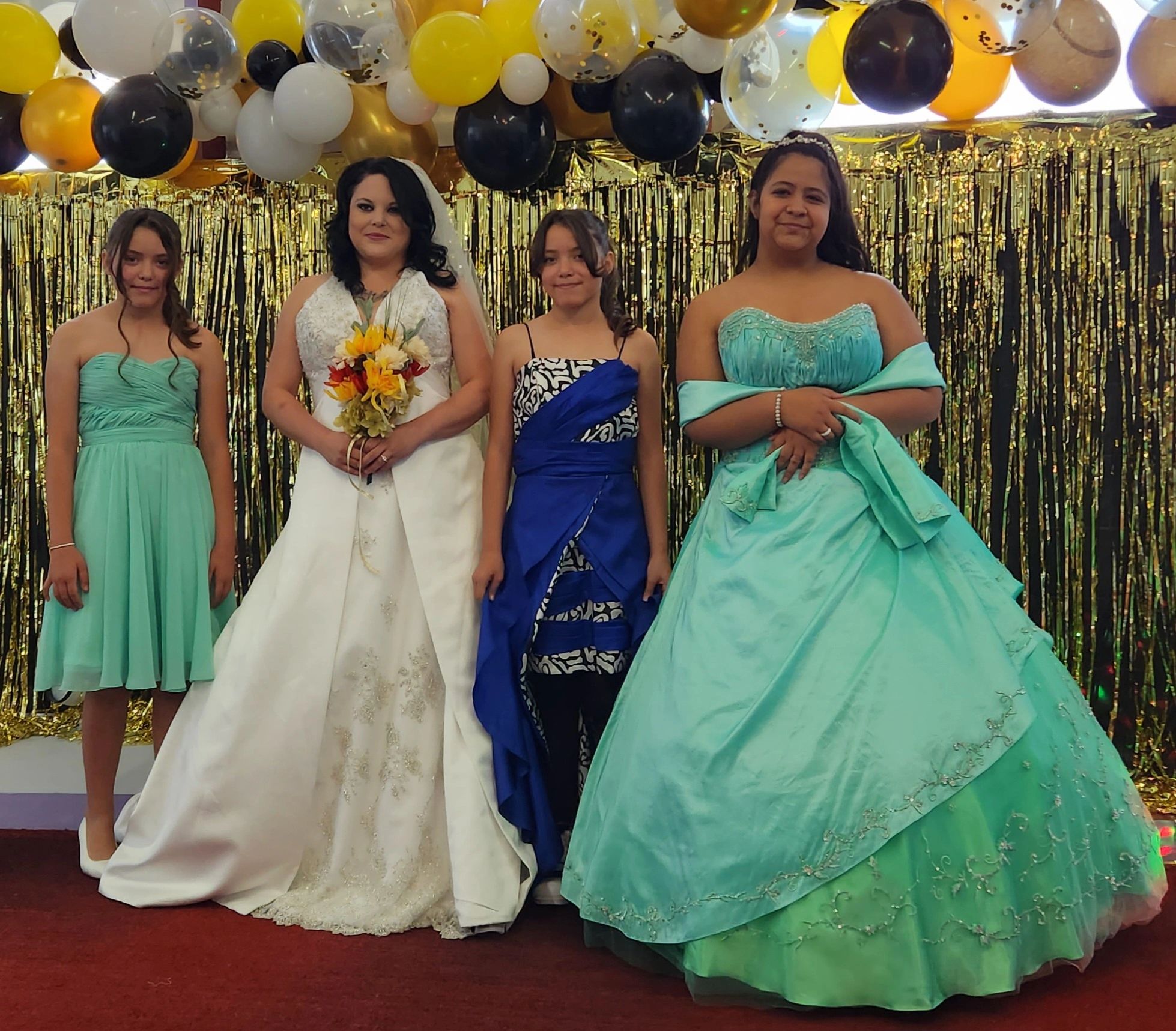 black and aqua bridesmaid dresses Made in USA Teal Green Infinity Dress Bridesmaid Multiway Convertible Dress Made in USA +36 Colors main image 0