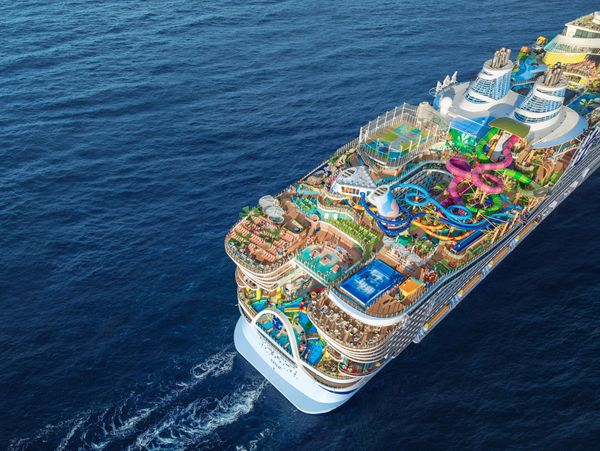 Royal Caribbean's  Icon of the Sea cruise ship