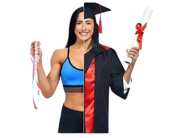 Gym with Graduation pic