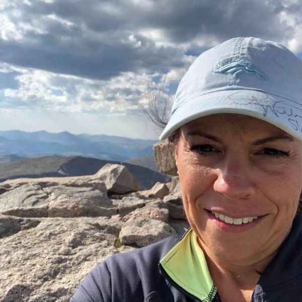 Idaho Artist
Women in Art
Mountain View of hiker and camper