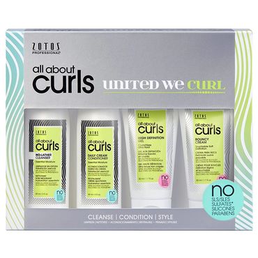 ZOTOS all about curls 4 PIECE KIT