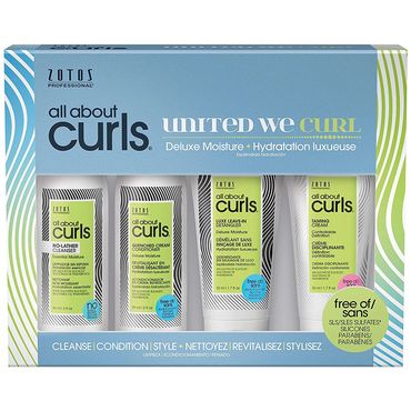 ZOTOS all about curls 4 PIECE KIT