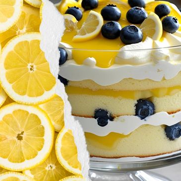 Blueberry Lemon Trifle