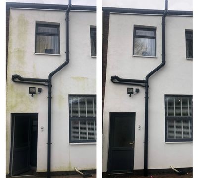 render cleaning, soft washing, power washing