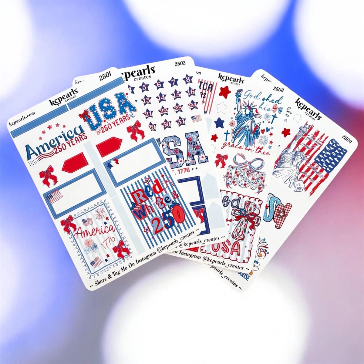 250 Celebration Sticker Sheet Kit
