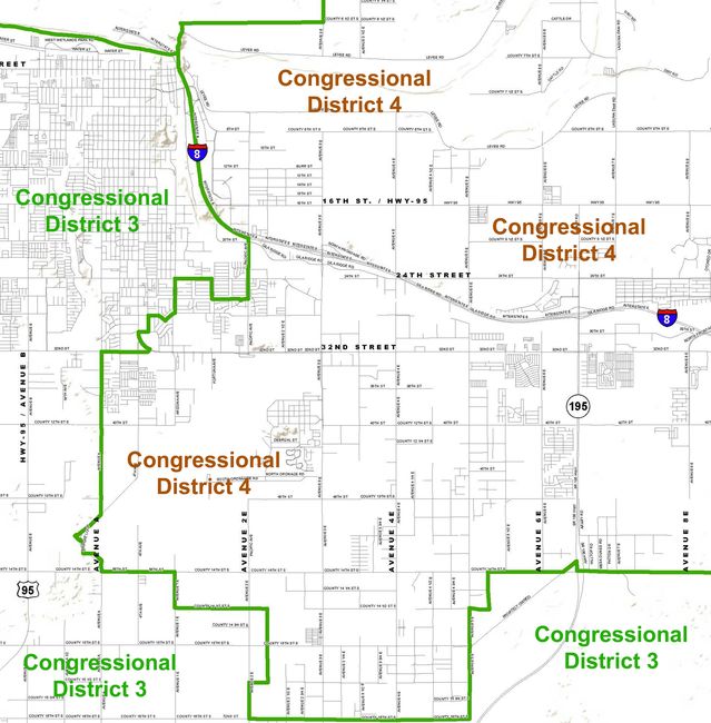Congressional Districts Colorado River Tea Party Yuma