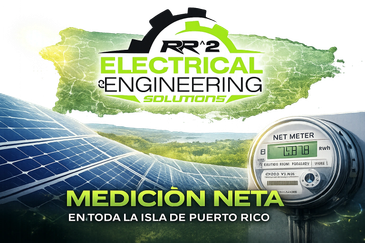 Medición neta con énfasis en Puerto Rico y energía solar.