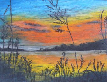 Sunset
Pastel, 11" X 14"
$131