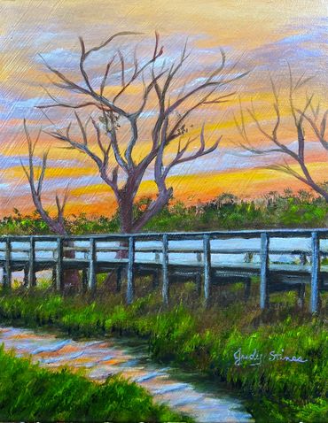 Goose Creek Sunset (2)
Acrylic - 14 X 11
$131.00