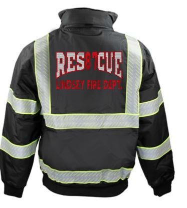 Rescue Number Custom Embroidered Game G-Clipse Jacket