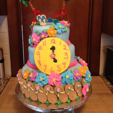 
Special birthday cakes for the larger celebrations.