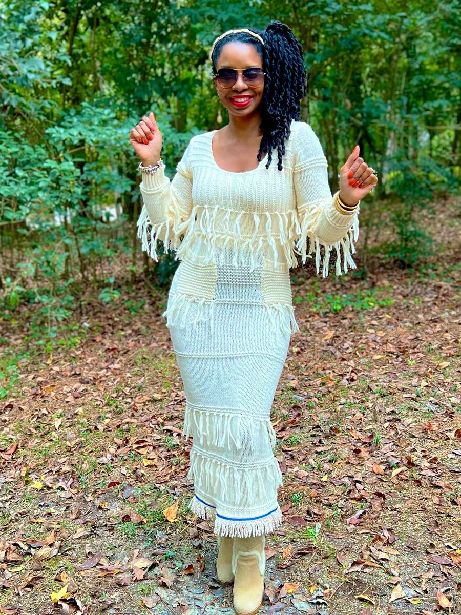 Fruma Dress Creme