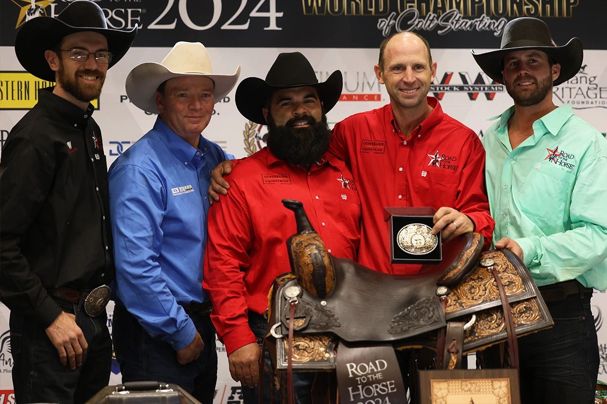 Tik Maynard Takes Gold at Road to the Horse 2025