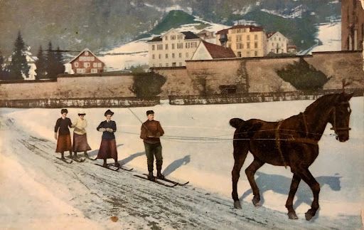 Photos courtesy of Skijor International Saint Moritz and Lake Placid circa 1912-1922