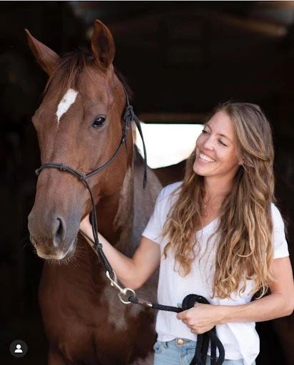 Meghan McNamara with Pied N True (Photo Credit: Canter Clix)