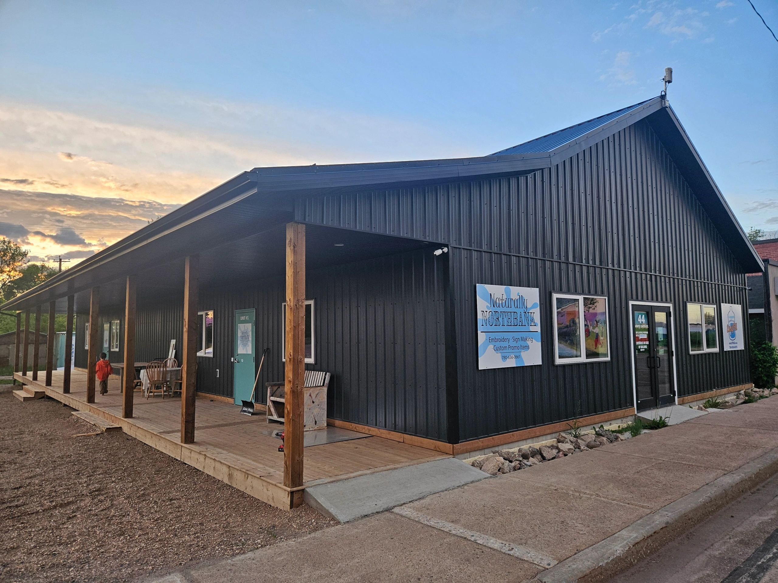 Located at 44 White Earth Ave. Smoky Lake AB. 