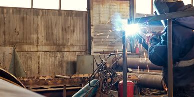 Midwest Metalworks mobile welding rig equipped for field service