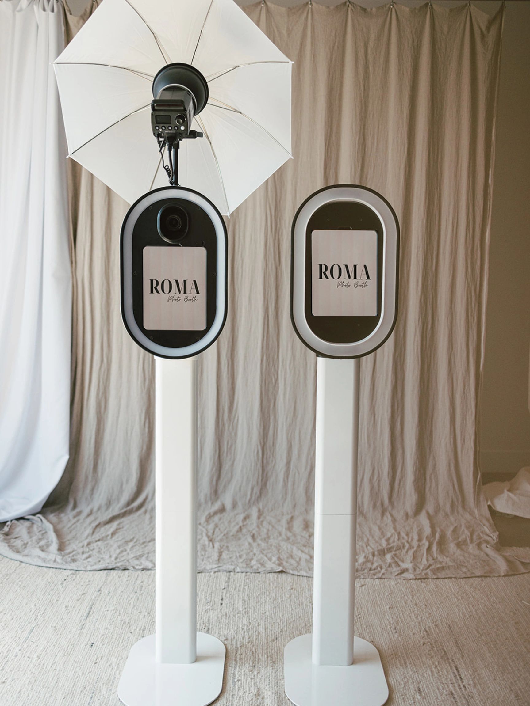 ROMA - Photo Booth Rental, Fun Props and Backdrops