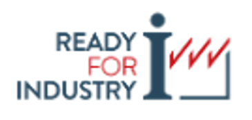 Icon that says Ready For Industry