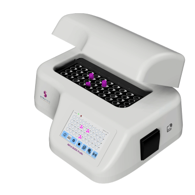 STRUmed Fully Automated ESR Analyzer designed for rapid and accurate erythrocyte sedimentation rate (ESR) testing. Compatible with EDTA blood samples, ideal for hospitals, pathology labs, and diagnostic centers, featuring touchscreen operation and high-throughput performance.