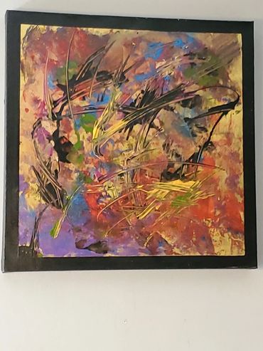 Event Horizon, $125, 20x20, Acrylic on Canvas, Galaxy Series