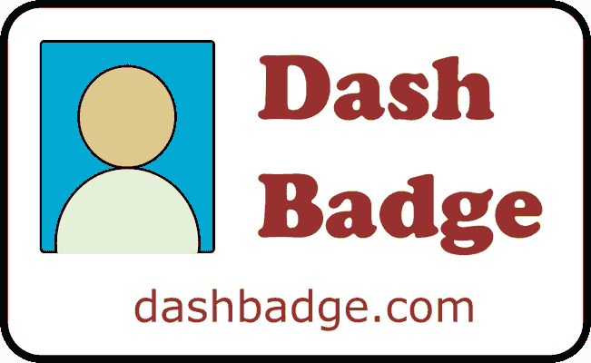 Dashbadge