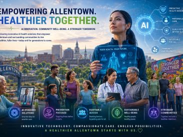 Community-focused health and AI empowerment in Allentown for a stronger future.